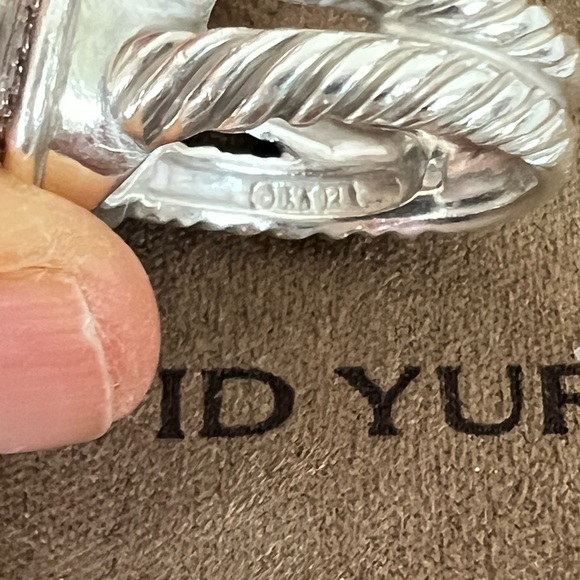 🔴Authentic DAVID YURMAN Sterling Silver Ring 🔴 - Picture 9 of 11